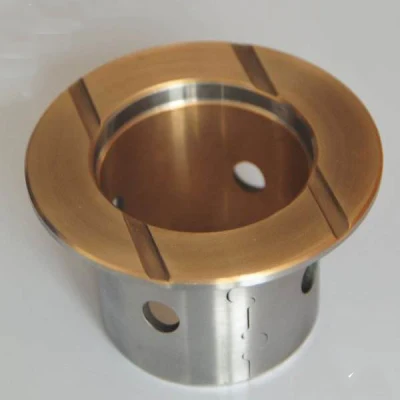 Bucha de flange bimetálica de bronze de aço personalizada
