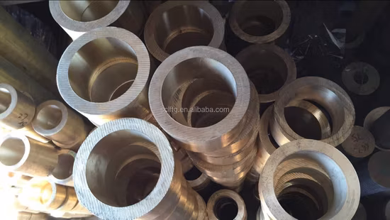 Barras ocas C62400 Alumínio Bronze Brass Rod Round é uma liga industrial conforme solicitação dos clientes